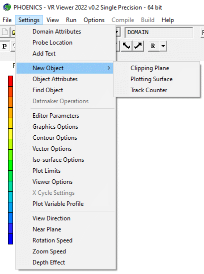 IMAGE: VR-Viewer Settings menu