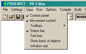 Image: VIEW MENU